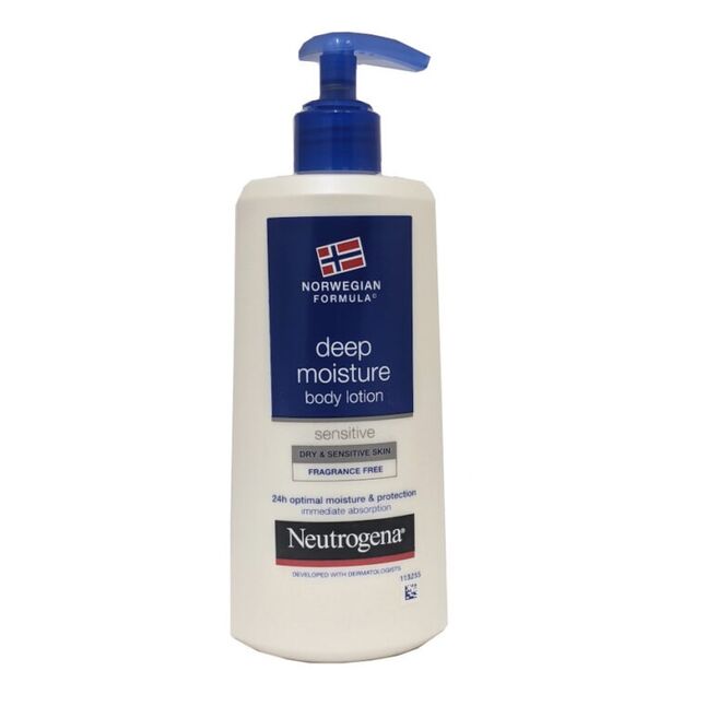 Neutrogena Deep Moisture Fragrance Free Body Lotion