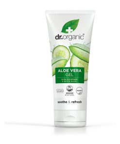 Dr. Organic Aloe Vera Gel With Cucumber & Witch Hazel 200ml