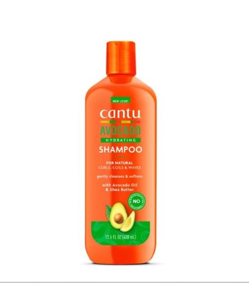 Cantu Avocado Hydrating Shampoo With Avocado Oil & Shea Butter 400Ml