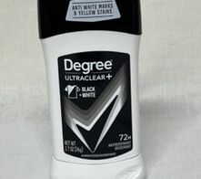 Degree Ultra Clear Black + White 72H Deodorant 76G