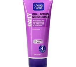 Clean & Clear Dual Action Salicyllic Acid Acne Medication