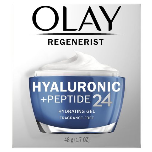 Olay Regenerist Hyaluronic +Peptide 24 Fragrance-Free Hydrating Gel 48Gm