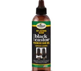 Defeel Black Castor  Premium Hair Oil Superior Growth Oil 8Oz