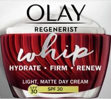 Olay Regenerist Whip Hydrate Firm Renew Day Cream Spf 30 50Ml