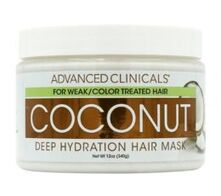 Advanced Clinicals Coconut Deep Hydration Hair Mask 340Gm