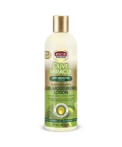 African Pride Olive Miracle Anti-Breakage Daily Hydration Oil Moisturizer Lotion 12oz