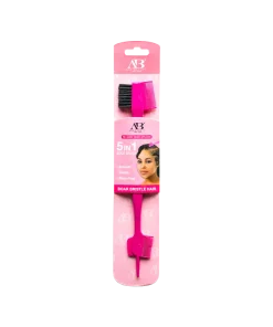 Ana Beauty 5in1 Edge Brush Boar Bristle Hair
