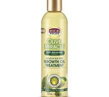 African Pride Olive Miracle Anti-Breakage Growth Oil Treatment 8oz