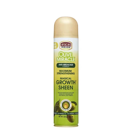 African Pride Olive Miracle Magical Growth Sheen 8oz