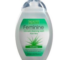 Beauty Formulas Feminine Intimate Cleansing Wash Aloe Vera Soothing 250ml