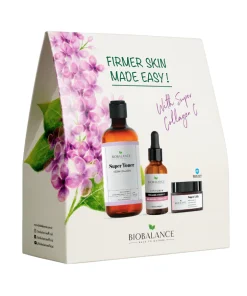 Bio Balance Vegan Collagen Toner + Collagen-Vitamin C Serum + Super Lift Cream Kit
