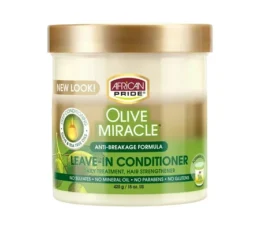 African Pride Olive Miracle Anti-Breakage Leave-In Conditioner 15oz