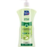 Beauty Clinic Plus Apple & Kiwi 2 in 1 Shampoo & Conditioner 1000ml