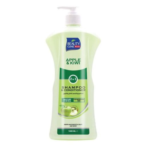 Beauty Clinic Plus Apple & Kiwi 2 in 1 Shampoo & Conditioner 1000ml
