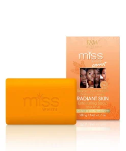Fair & White Miss White Carrot Exfoliating Soap Tonic Scrub 200g