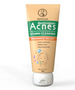 Mentholatum Acnes Vitamin Cleanser Radiance Boost 50gm