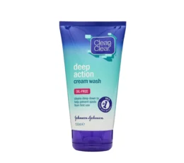 Clean & Clear Deep Action Cream Wash Oil-Free 150ml