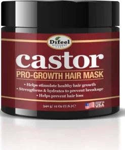 Difeel Castor Pro-Growth Hair Mask 12oz