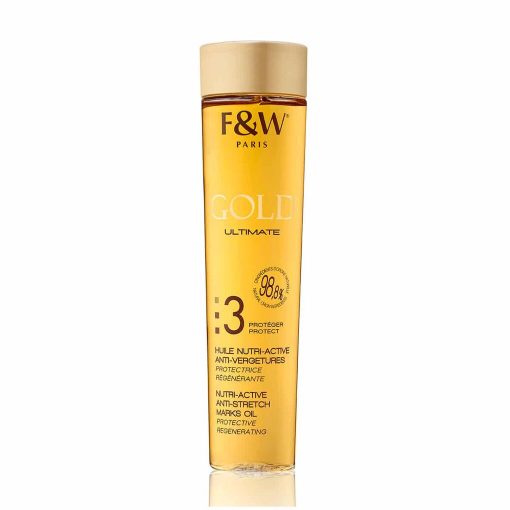Fair & White Gold ultimate 3 Protect, Nutri-Active, Anti-Strech, Marks Oil 200ml