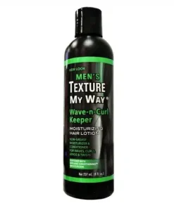 Texture My Way Men's Wave-n-Curl Keeper Moisturizing Hair Lotion 237ml