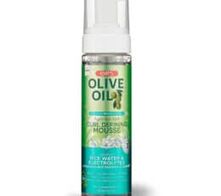 Ors Olive Oil Max Moisture Super Soft Style Curl Defining Mousse With Rice Water & Electrolytes 7oz