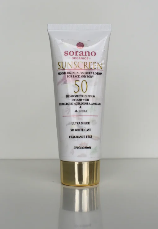 Sorano Organics Sunscreen SPF 50 100Ml