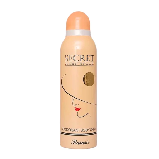 Rasasi Secret Pour Femme Deodorant Body Spray 200ml