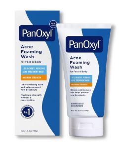 PanOxyl Acne Foaming Wash 10% Benzoyl Peroxide  Maximum Strength 5.5 Oz