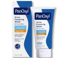 PanOxyl Acne Foaming Wash 10% Benzoyl Peroxide  Maximum Strength 5.5 Oz