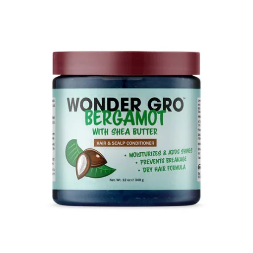 Wonder Gro Bergamot With Shea Butter Hair & Scalp Conditioner 340g