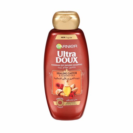Garnier Ultra Doux Healing Castor & Almond Oils shampoo 400ml