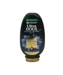 Garnier Ultra Doux Balancing Conditioner Black Charcoal & Nigella Seed Oil 360ml