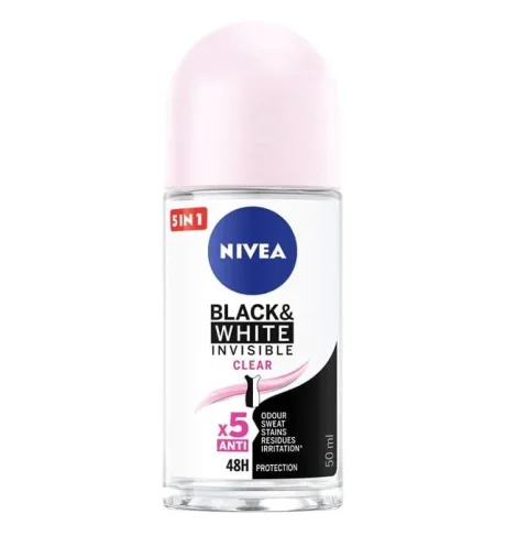 Nivea Black & White Invisible Roll On
