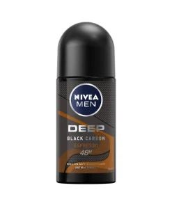 Nivea Men Deep Black Carbon Espresso Roll On 50ml