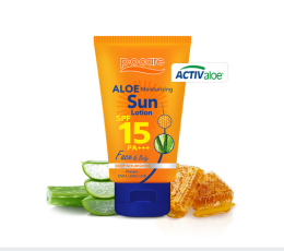 P.O Care Aloe Moisturizing SPF 15 Sun Lotion 120ml