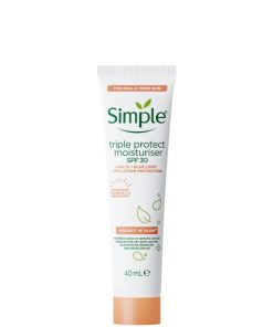 Simple Triple Protect Moisturiser SPF30 40ml