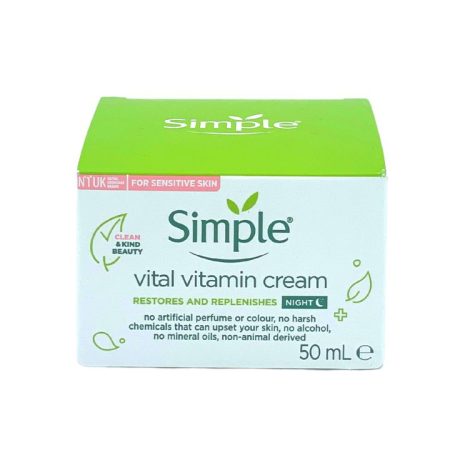 Simple Vital Vitamin Night Cream