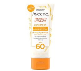 Aveeno Protect + Hydrate Sunscreen All Day Hydration SPF 60 88ml