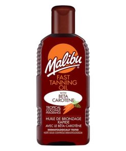 Malibu Fast Tanning Oil With Beta Carotene 200ml