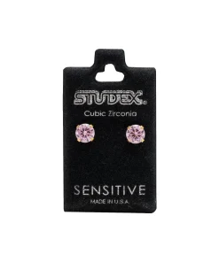 Studex Senstive Cubic Zirconia- Pink