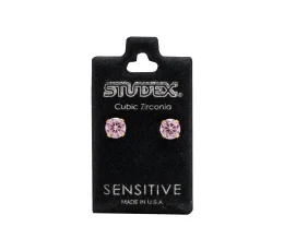 Studex Senstive Cubic Zirconia- Pink