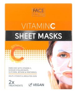 Face Facts Vitamin C Sheet Masks 2X