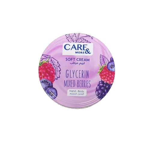 Care & More Soft Cream Glycerin Mixed Berries 75ml