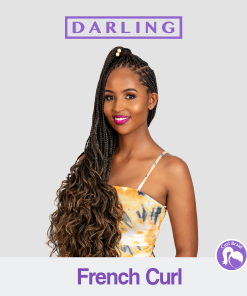 Darling French Curl Braid