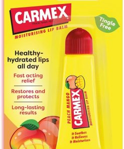 Carmex Peach Mango Moisturising Lip Balm 10g